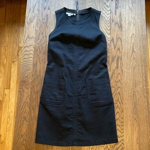 Boden black knee-length dress, excellent condition, size 2.